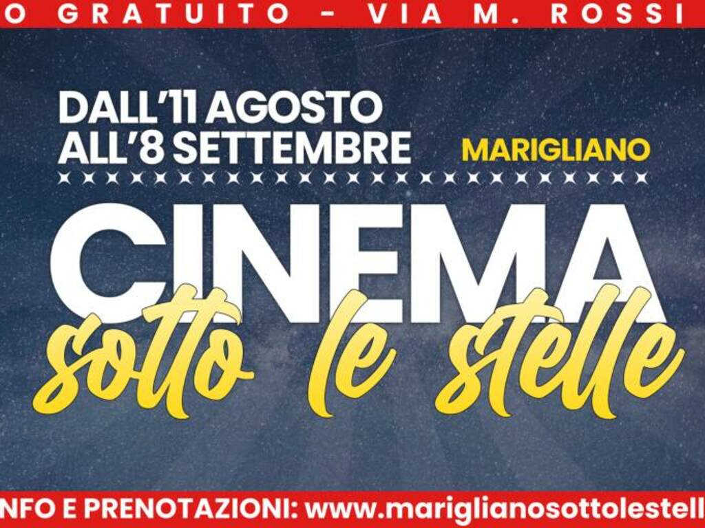 Cinema sotto le stelle